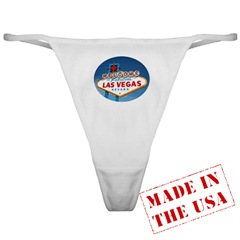 Thongs underwear: Las Vegas Sign