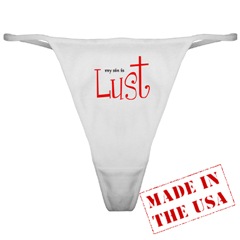 Thongs underwear: The Seven Deadly Sins.org Store
